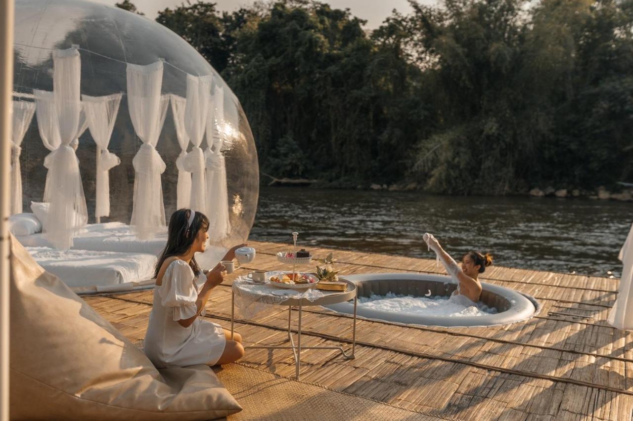 The Three Bubble Houses Ban Huai Maenam Noi Extérieur photo