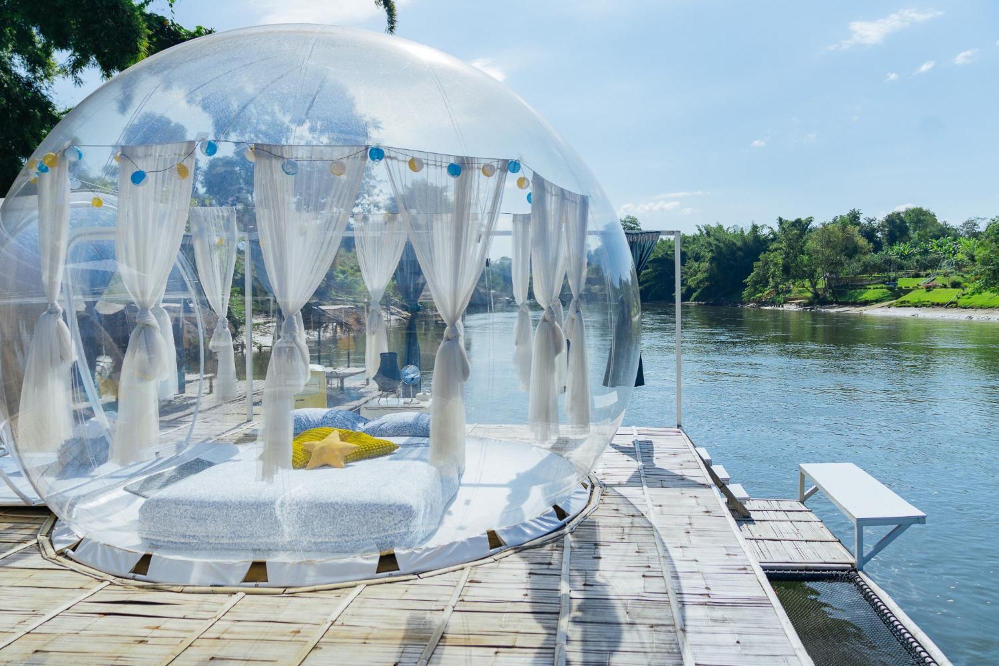 The Three Bubble Houses Ban Huai Maenam Noi Extérieur photo