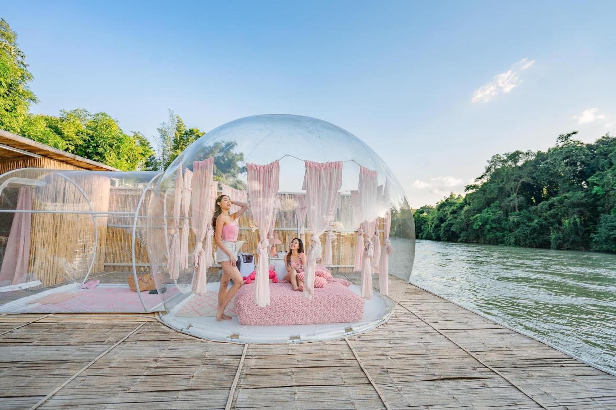 The Three Bubble Houses Ban Huai Maenam Noi Extérieur photo
